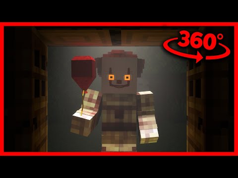 VR Planet - Minecraft - HORROR HOUSE 360° Video - Minecraft VR