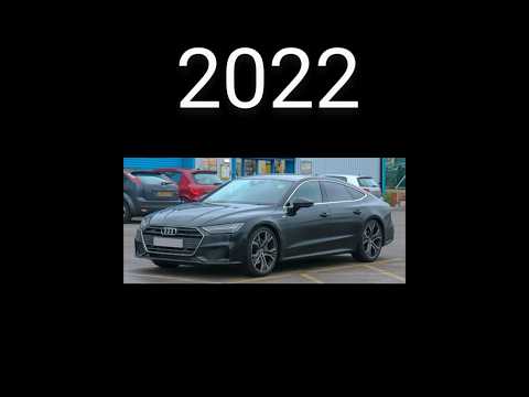 the evolution of #Audi A7(2011~2022)#shorts #a7