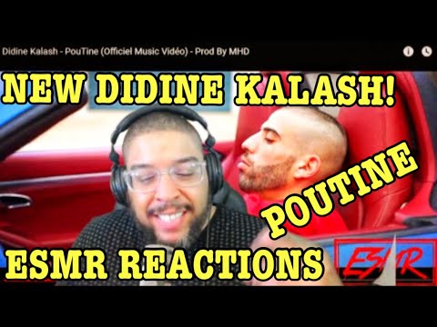 *DIDINE KALASH* "POUTINE" (OFFICIEL MUSIC VIDEO) [PROD BY MHD] {ESMR REACTIONS}