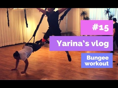 BUNGEE WORKOUT IN AMSTERDAM - Yarina's vlog #15