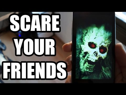 Funny phone prank with camera Video