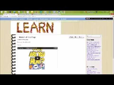 02 Embedding Videos in Wiki Pages