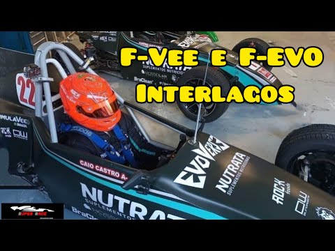Fórmula Vee e Fórmula EVO em Interlagos, acelerando na pista do templo!