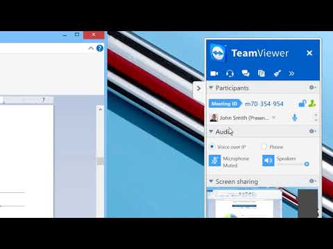 Getting Started with TeamViewer   Online Meetings
