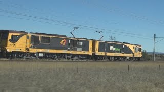 preview picture of video 'The Chase part 3 : Pacing 10,000 HP : Australian Railways'