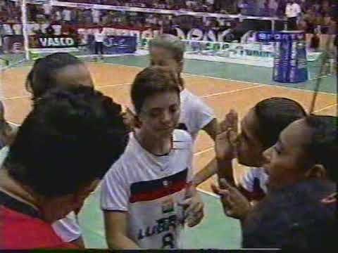 Superliga de volei 2000/2001 - Vasco 3x0 Flamengo (incompleto) - 2º jogo