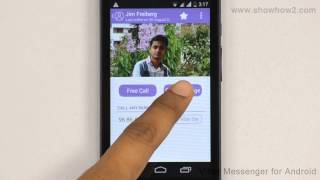 Viber Messenger - How To Send A Message