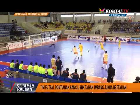 Tim Futsal Kancil BBK Tahan Imbang Juara Bertahan - Kompas TV Pontianak