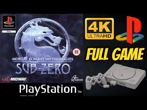 Mortal Kombat Mythologies: Sub-Zero | 4K60ᶠᵖˢ UHD🔴 | PS1 | Longplay Walkthrough Full Movie Game