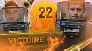 Une équipe de choc au bouclier avec damian penaud sur warzone ★ top1 22kills