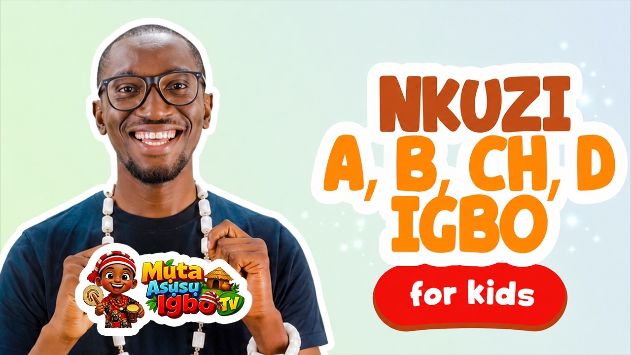 Mụta Alphabet Igbo | Learn Igbo ABCHD for Kids | Mkpụrụedemede Igbo Song