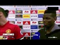 Zlatan and Pogba post match interview/Manchester United 4-0 Newcastle