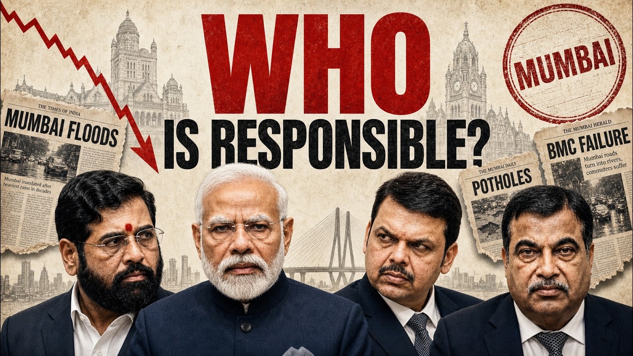 India's Richest SCAM : With 81,000 crores, Why does Mumbai have Terrible Infrastructure?