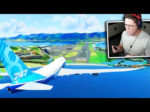 LANDING AT MAHO BEACH ST MAARTEN - Microsoft Flight Simulator - Part 15