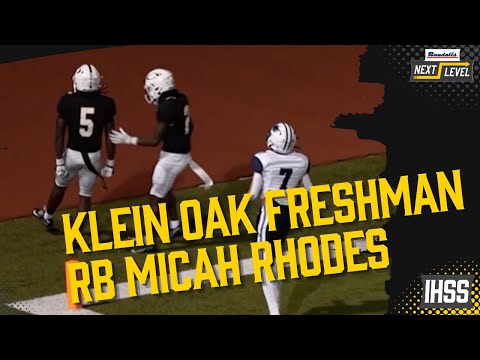 Meet Micah Rhodes: Clint Oak's Freshman Phenom | Houston High School Sports Spotlight