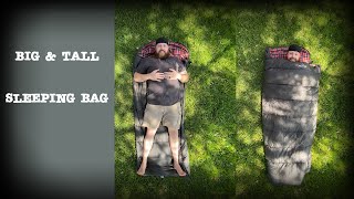 Big & Tall Sleeping Bag! - TETON XXL - Freaky Tall Reviews