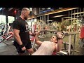 Pre Xmas Upper Body Session with Client Nigel Crome M13 MARBELLA