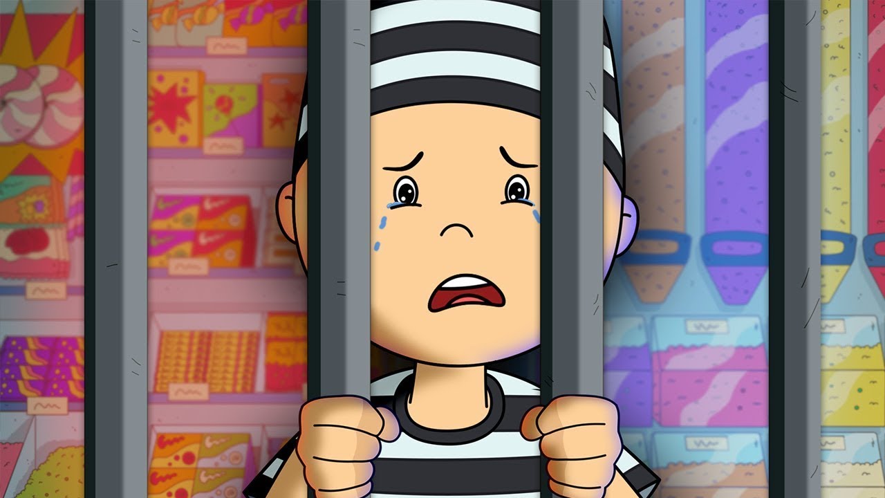 Caillou Steals Candy | Caillou | Cartoons for Kids | WildBrain Little Jobs