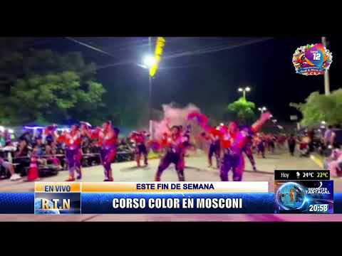 Imágenes del Corso color en Gral Mosconi 2026. Reporter Tartagal 