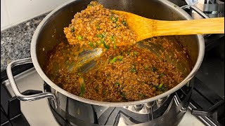 Easy Ground Beef (Minced Meat) Recipe | Quick & Tasty Meal Idea