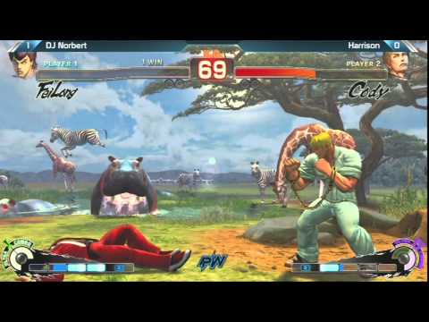SSF4: Harrison vs DJ Norbert - Losers Finals - Fight For Might 2