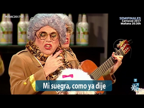 Chirigota Mi suegra, como ya dije | Actuación Semifinales