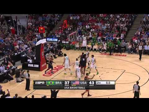 USA vs Brazil   Full Game Highlights   Basketball   August 16, 2014