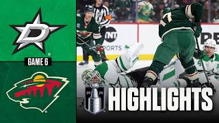 Wild vs. Stars | NHL Playoff Highlights | Game 6 | April 30, 2026