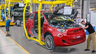 Inside Gigantic Factory Producing the New Electric Fiat 500
