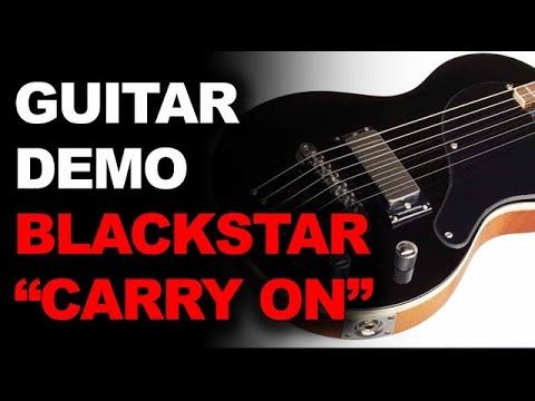 Blackstar Carry-On Travel Electric Guitar. Includes free FLY CHARGE mini amp, carrying case, & more. Excellent condition. Bild 17