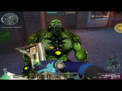 CF XIEXL: M4A1-S-Iron Beast (Gilded Skin) HMX Rooftop GamePlay By. YingSky