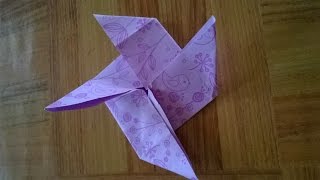 preview picture of video 'Origami Membuat Kincir Angin'