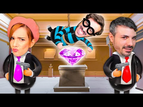 RUBO IL DIAMANTE DA 10.000.000€ NELLA BANCA DI RUBBER BANDITS!