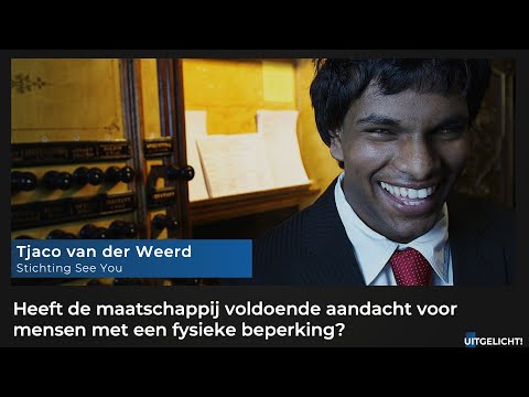 Uitgelicht 9 juni - Tjaco van der Weerd over fysiek beperkte mensen in de samenleving (gesprek 2)