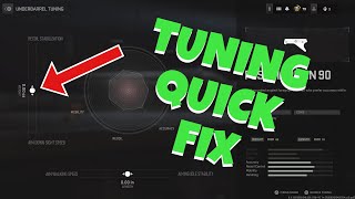 MW2 Tuning Moving By Itself QUICK FIX!!!