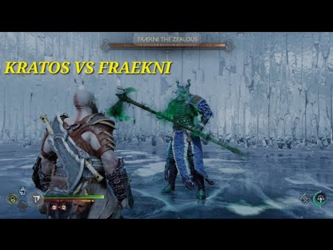 KRATOS vs FRAEKNI THE ZEALOUS 😱 | God Of War Ragnarok Epic boss Gameplay