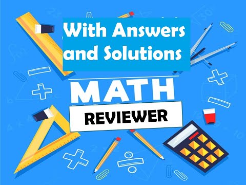 Math Reviewer # 2 Answers Solutions for Entrance Exam ,How to Solve Algebra, Metric System,Geometry