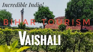 preview picture of video 'Vaishali Trip | Ashoka Pillar | Vishwa Shanti Stupa | Bihar Tourism | ft. blowing heart'