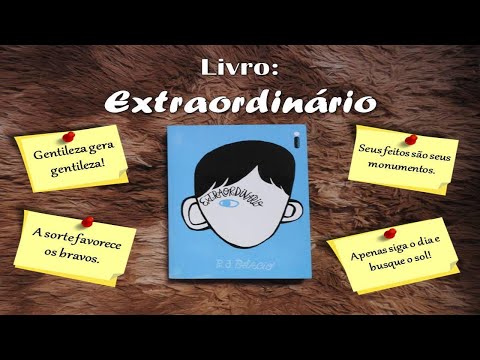 Livro Extraordinário - R.J. Palacio