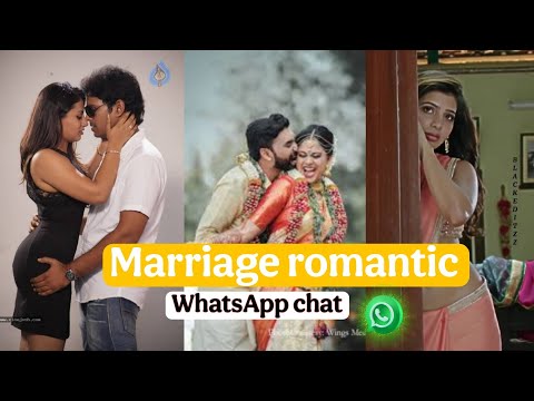 Marriage romantic chat|Tamil romantic chat|Husband wife cute chat tamil|tamil chat videos|love chat