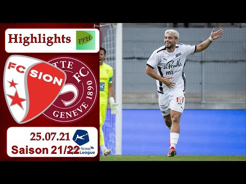 Highlights: FC Sion vs Servette - Genf FC (25.07.21)