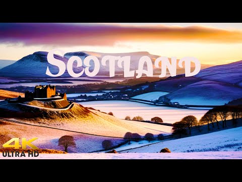 Scotland 4K - Winter Relaxation Film - Relaxing Music And Stunning Nature Scenes (4K Videos)