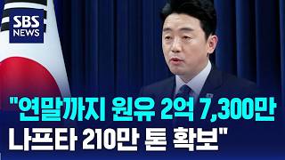 연말까지 원유 2억 7,300만·나프타 210만 톤 확보 / SBS