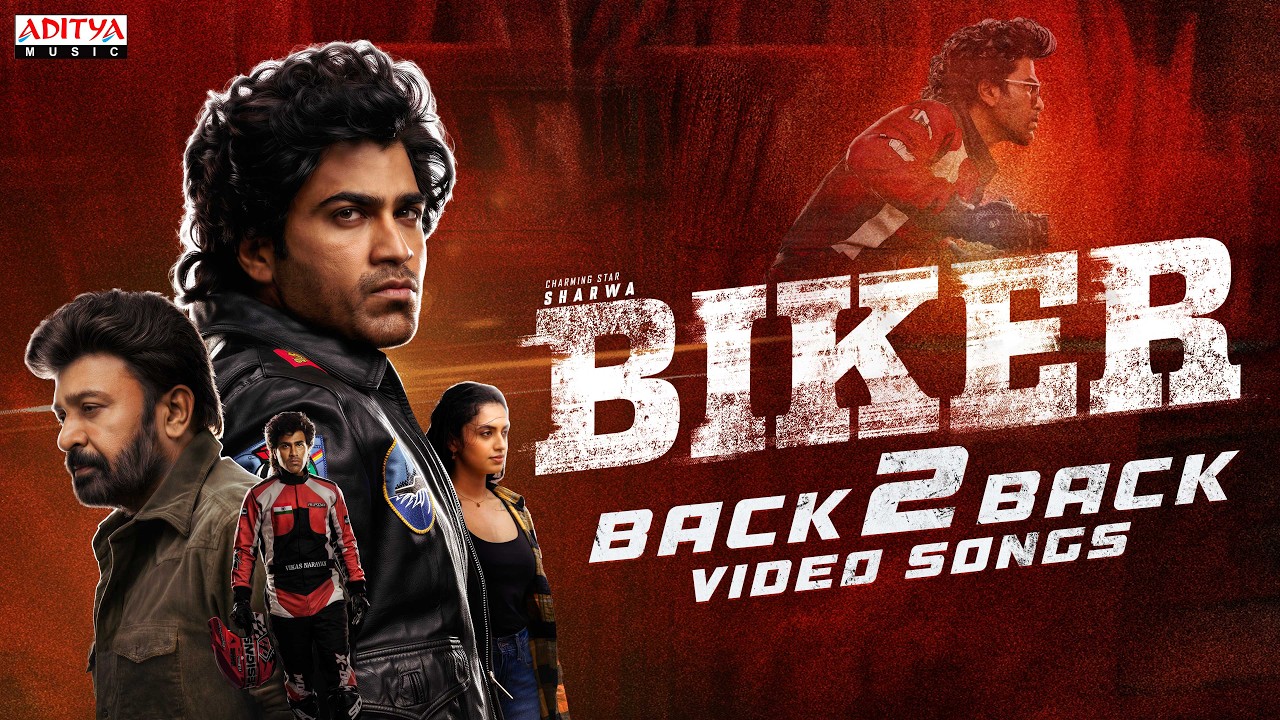 Biker B2B Video Songs | Sharwanand, Malvika Nair | Dr Rajashekhar | Abhilash Reddy |Ghibran Vaibodha