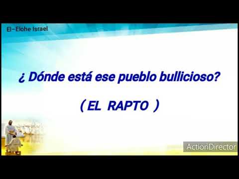 ¿ DONDE ESTA ESE PUEBLO BULLICIOSO  ( El Rapto) con letra.