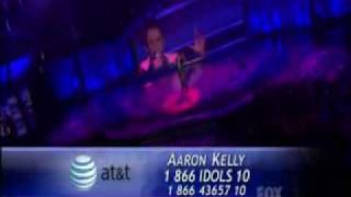 Aaron Kelly American Idol 3 2010 Top 10 - Ain&#39;t No Sunshine