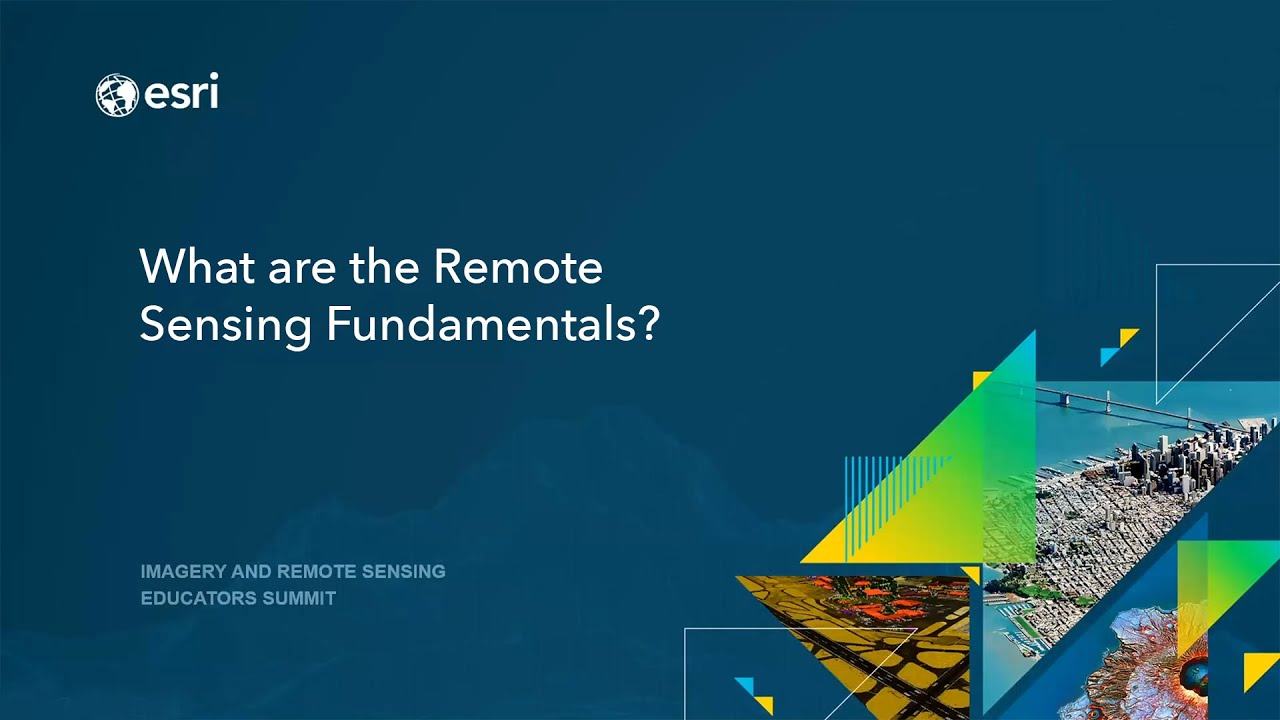 IRSES 2021: Lightning Talk - What Are the Remote Sensing Fundamentals?
