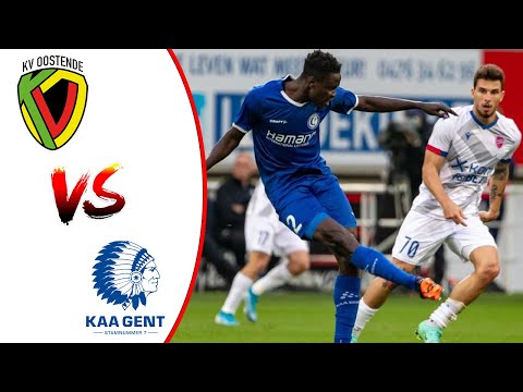 KV OOSTENDE VS KAA GENT KV FOOTBALL MATCH HIGHLIGHST | JUPILER PRO LEAGUE 2022 | Fast Sports
