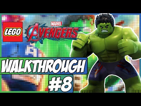LEGO Marvel Avengers Walkthrough Ep.8 w/Angel - Age Of Ultron!