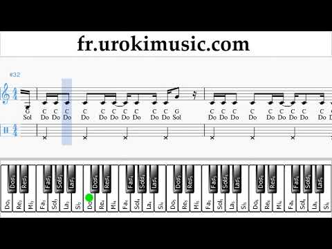 Cours de Piano (main droite) Taylor Swift - ME! feat. Brendon Urie of Panic! At The Disco Tuto